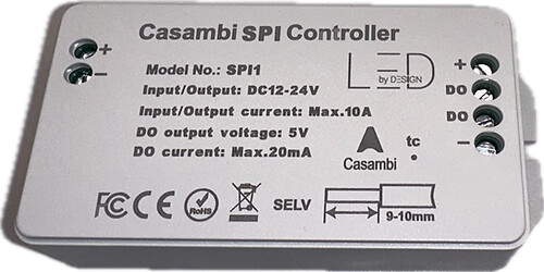 kvs Ohjauskomponentti casambi digitaalinen spi-ohjain