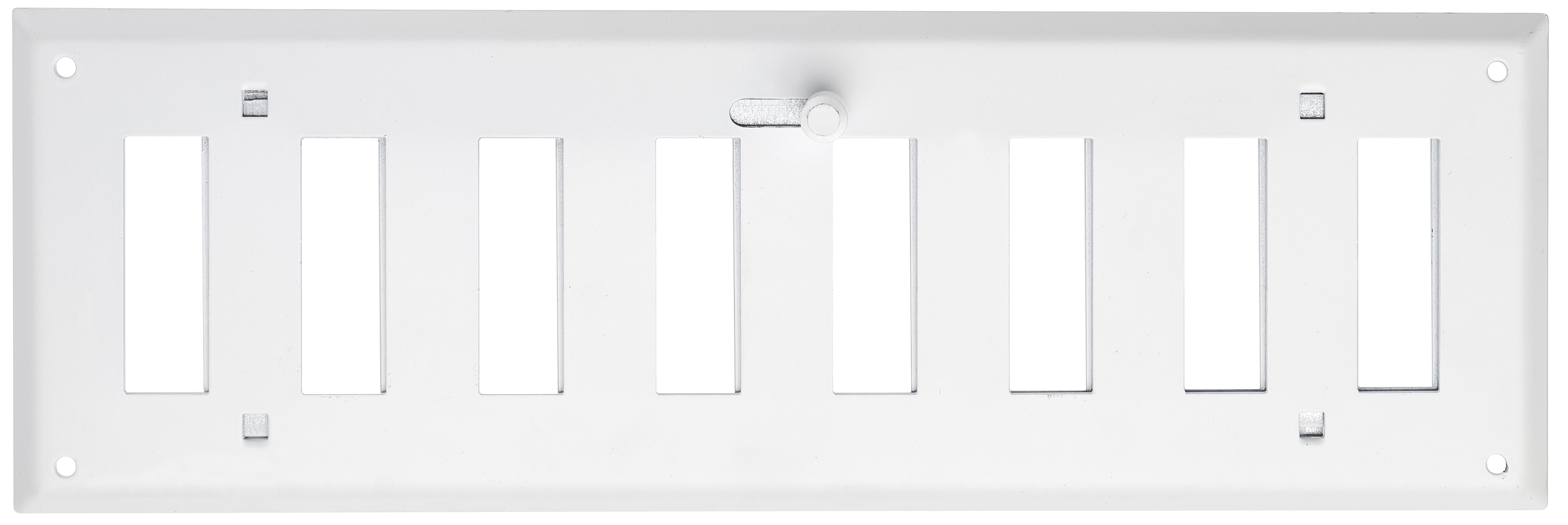 opal Överluftsgaller opal sfg 400x150 vit justerbar
