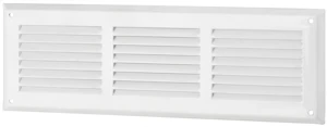 opal Vapaavirtaussäleikkö opal sfl 500x150 valkoinen kiinteä