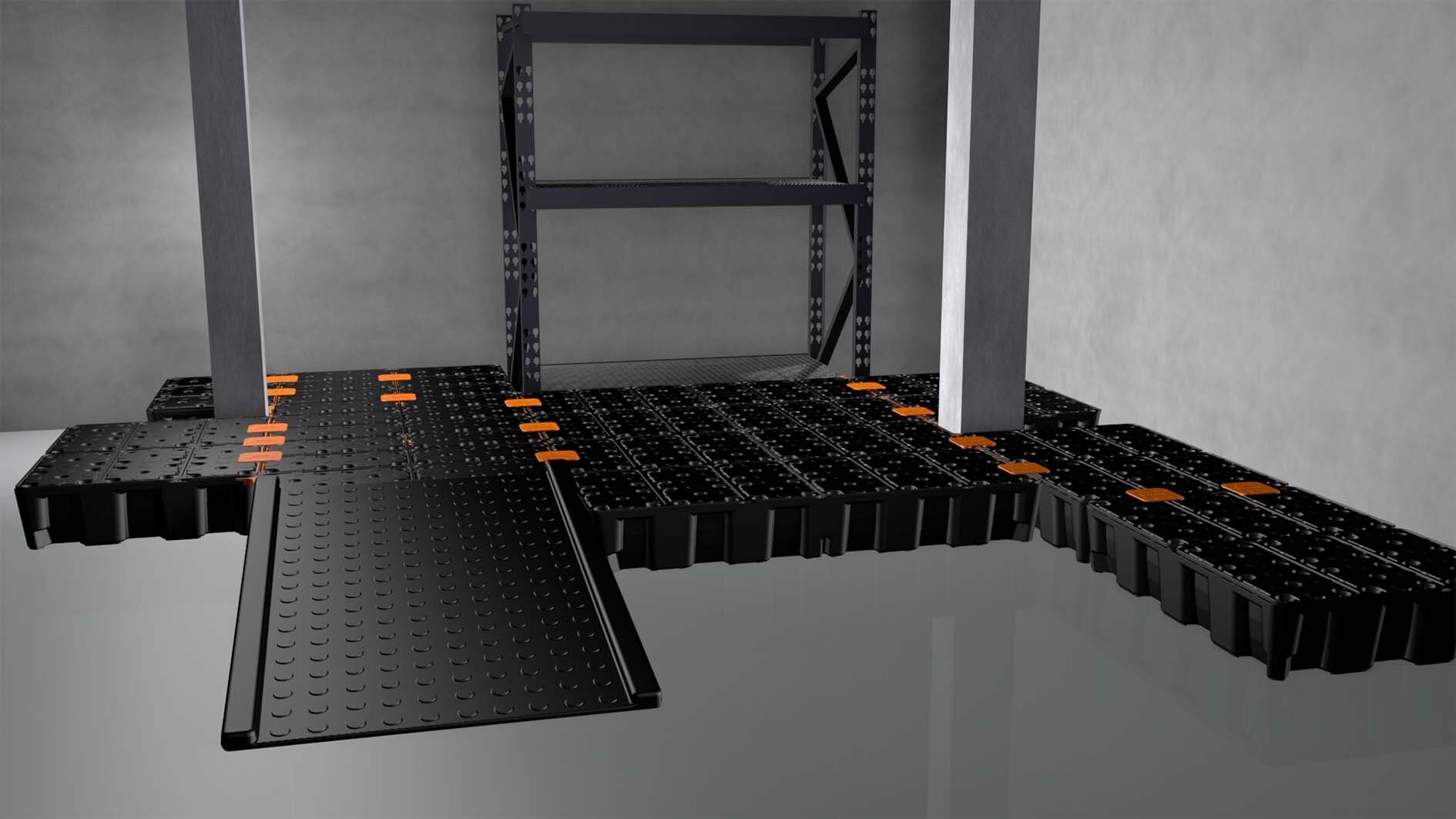 cemo Pe sump pallet 120 hd rg pe grate