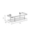 smedbo Shower basket smedbo sideline db3001 black