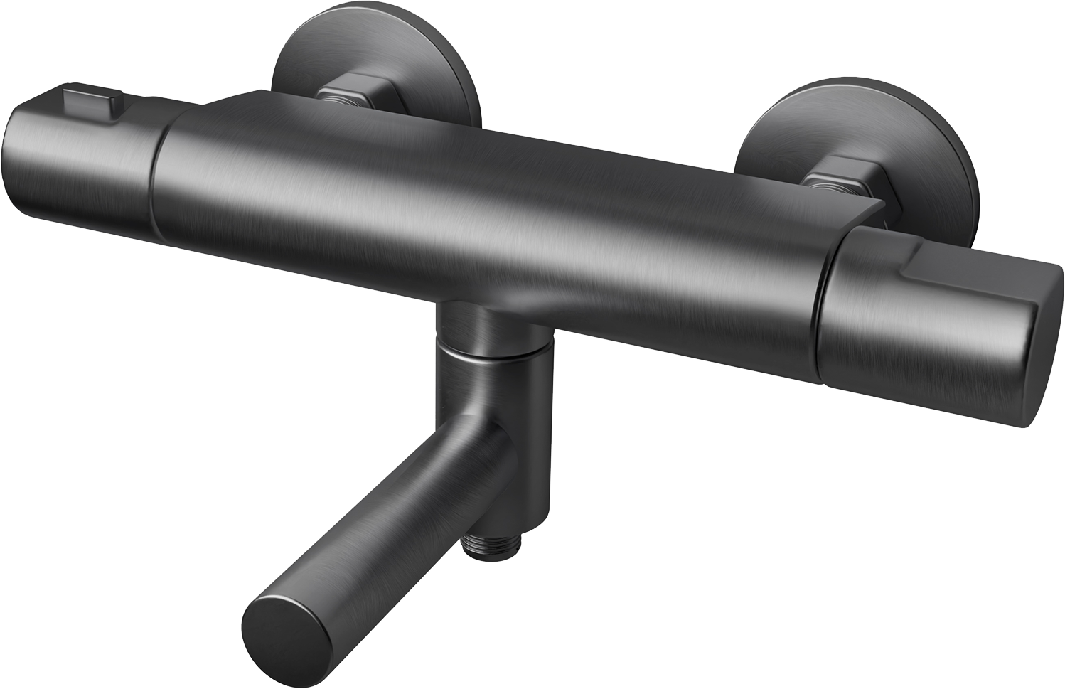 DUSCH-OCH BADSBLANDARE TAPWELL ARM022 BR BLACK CHROME