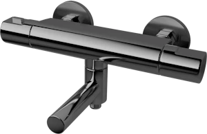 tapwell Shower- and bath mixer tapwell arm022 black chrome