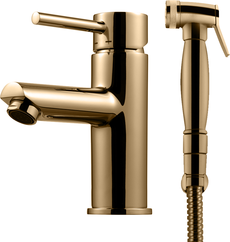BASIN MIXER TAPWELL SK069 BIDE BRASS