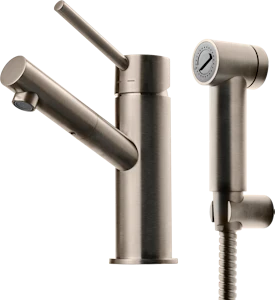 tapwell Basin mixer tapwell bi069 bide brushed nickel