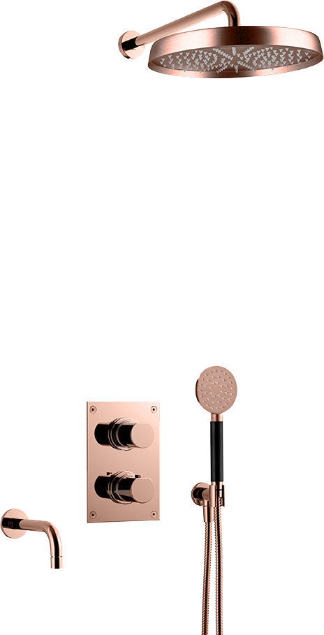 tapwell Inbygg dusch tapwell arm7368 copper