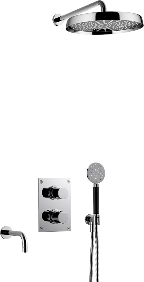 INBYGG DUSCH TAPWELL ARM7368 CHROME
