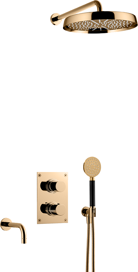 INBYGG DUSCH TAPWELL ARM7368 BRASS