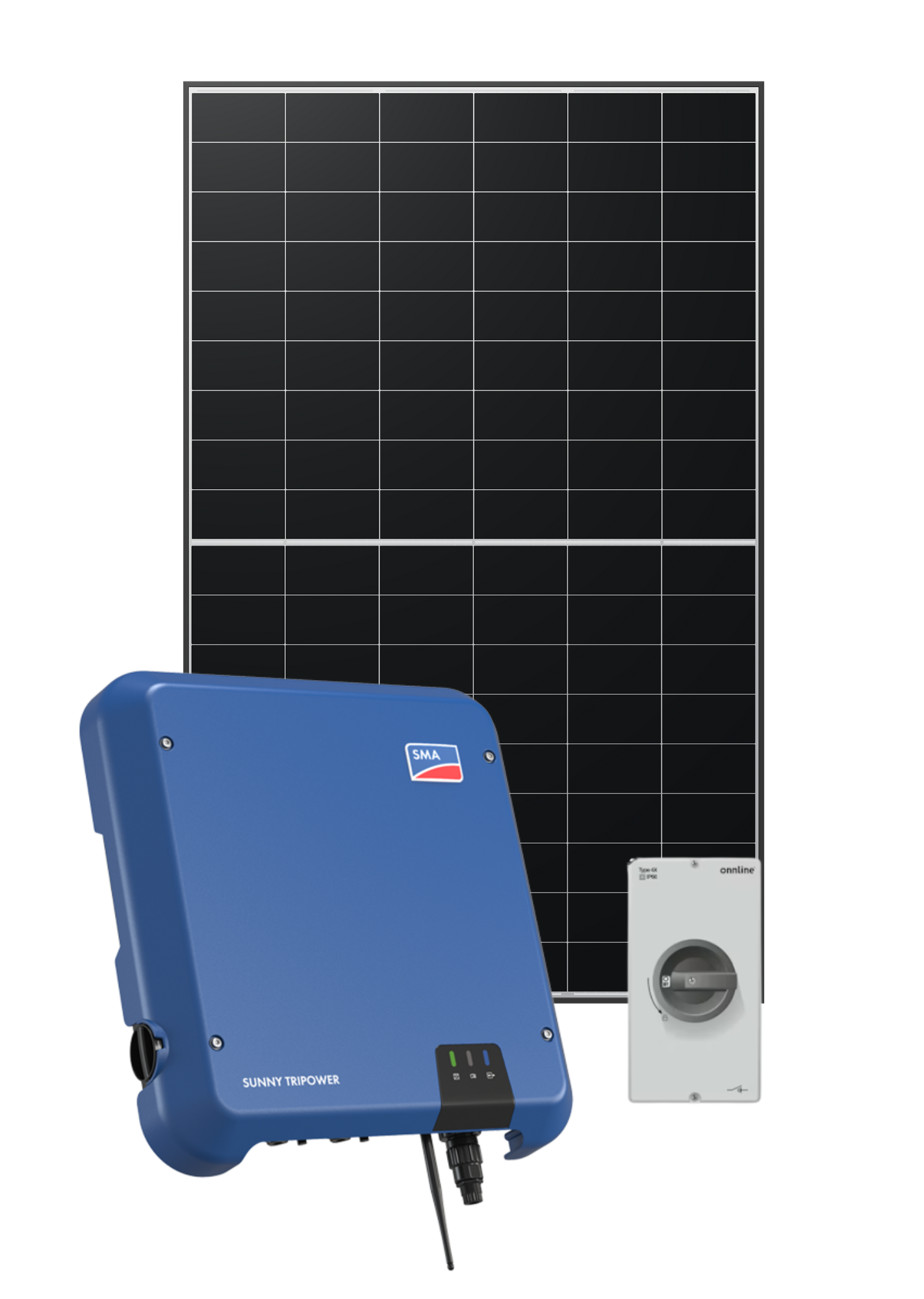 PV SYSTEM 12 PV PANELS
