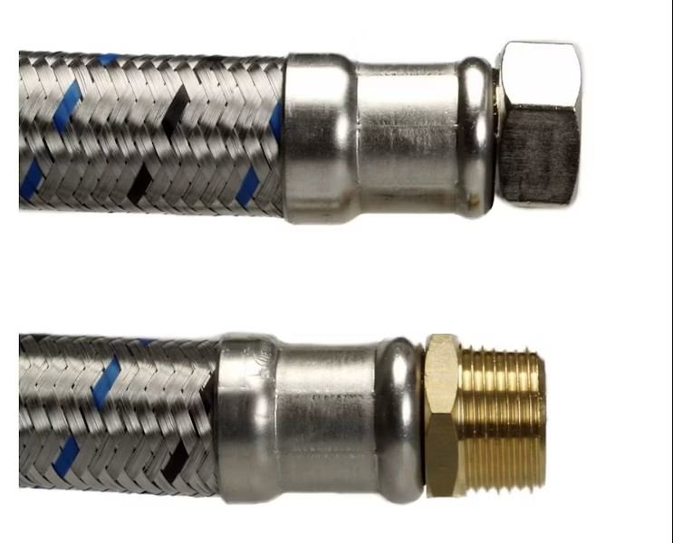 CONNECTION HOSE  BUTYL DN25 1x1x2000mm FT/MT