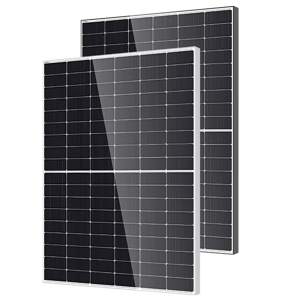 Solpanel 460Wp bifacial dobbelt glass