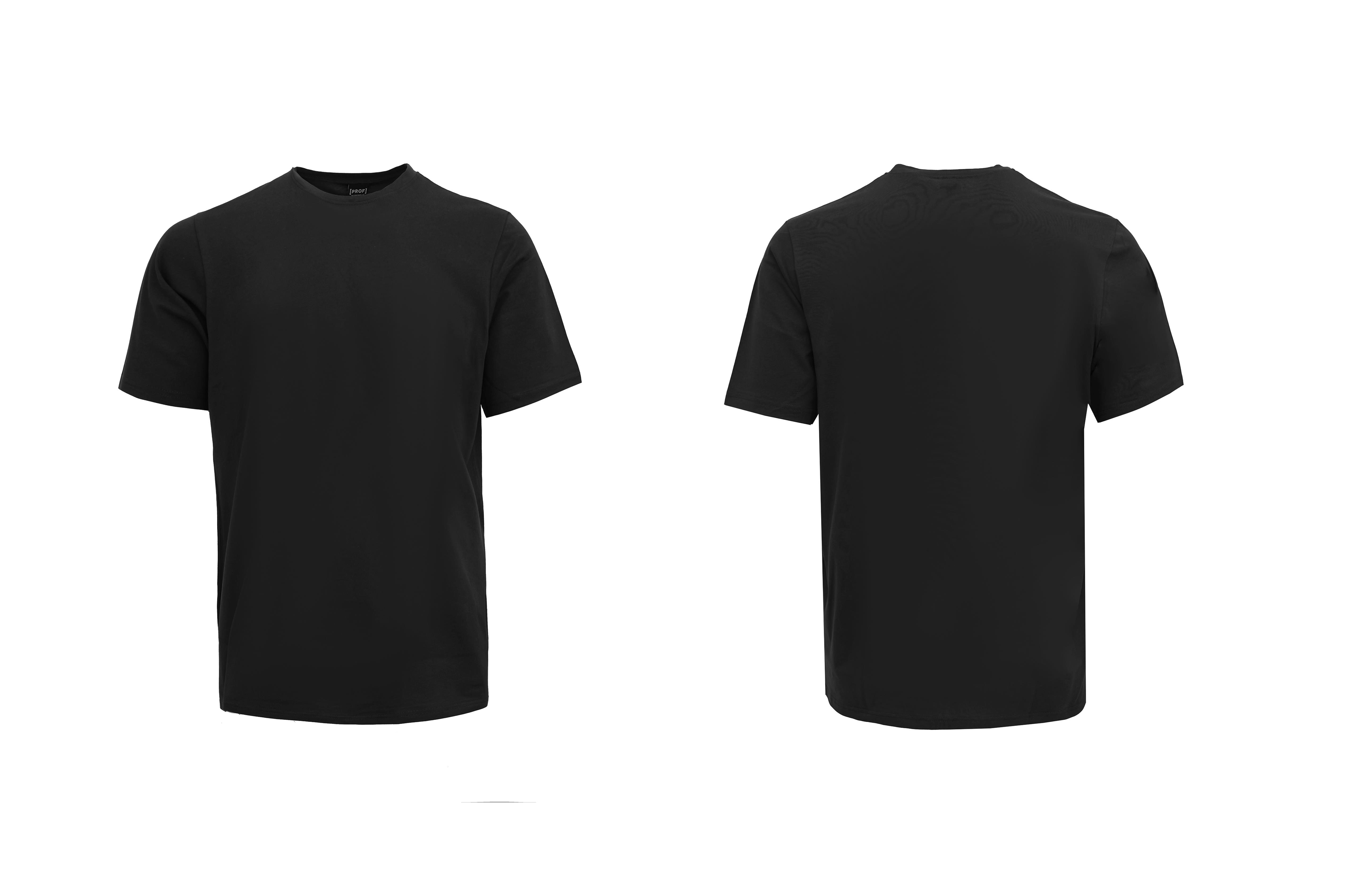 prof T-shirt prof bci cotton black xxl