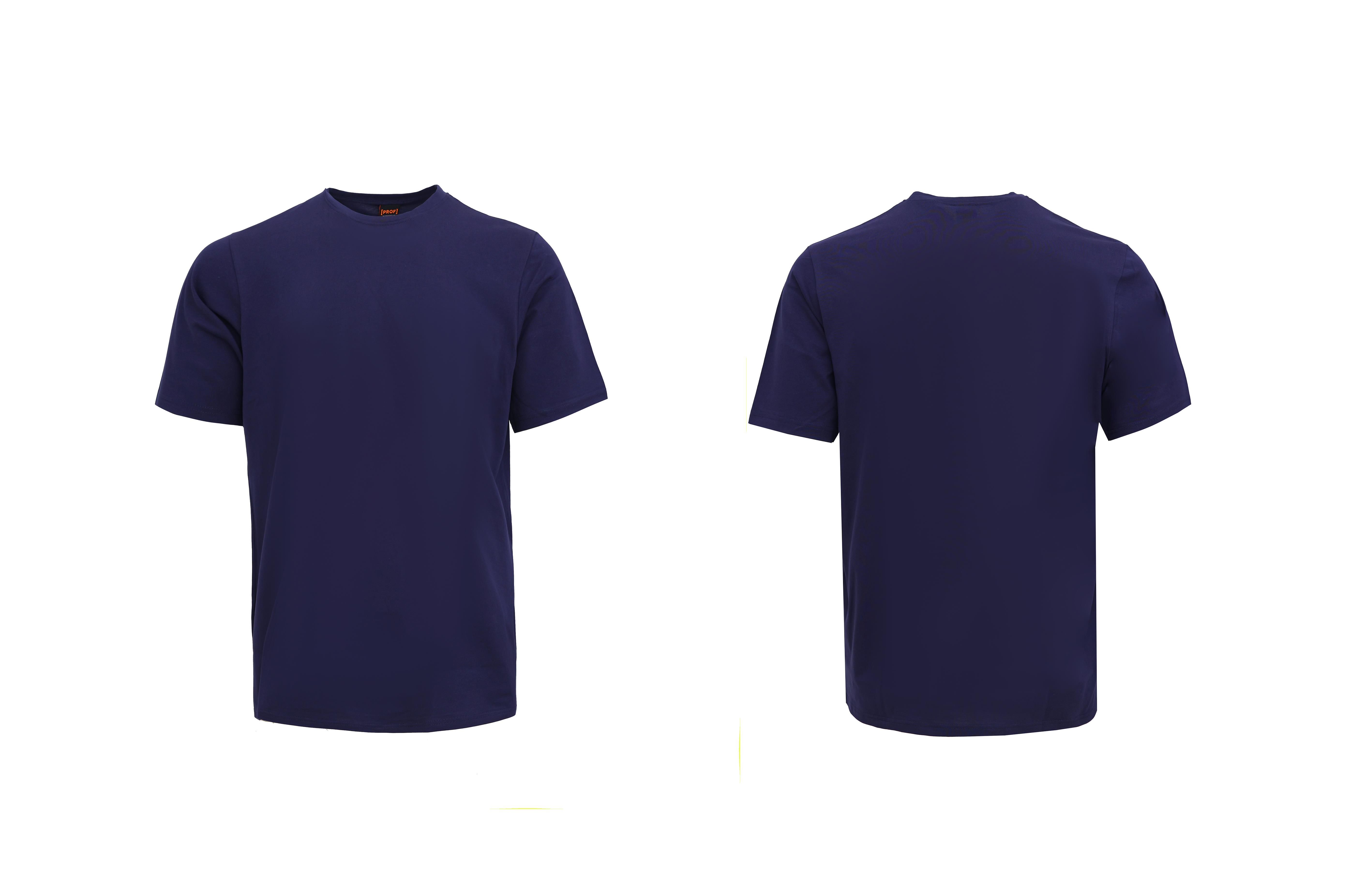 prof T-shirt prof bci cotton navy blue l