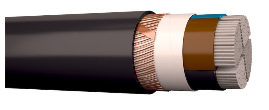 JÕUKAABEL 1kV AXQJ PURE 4x185/57 T500 Dca
