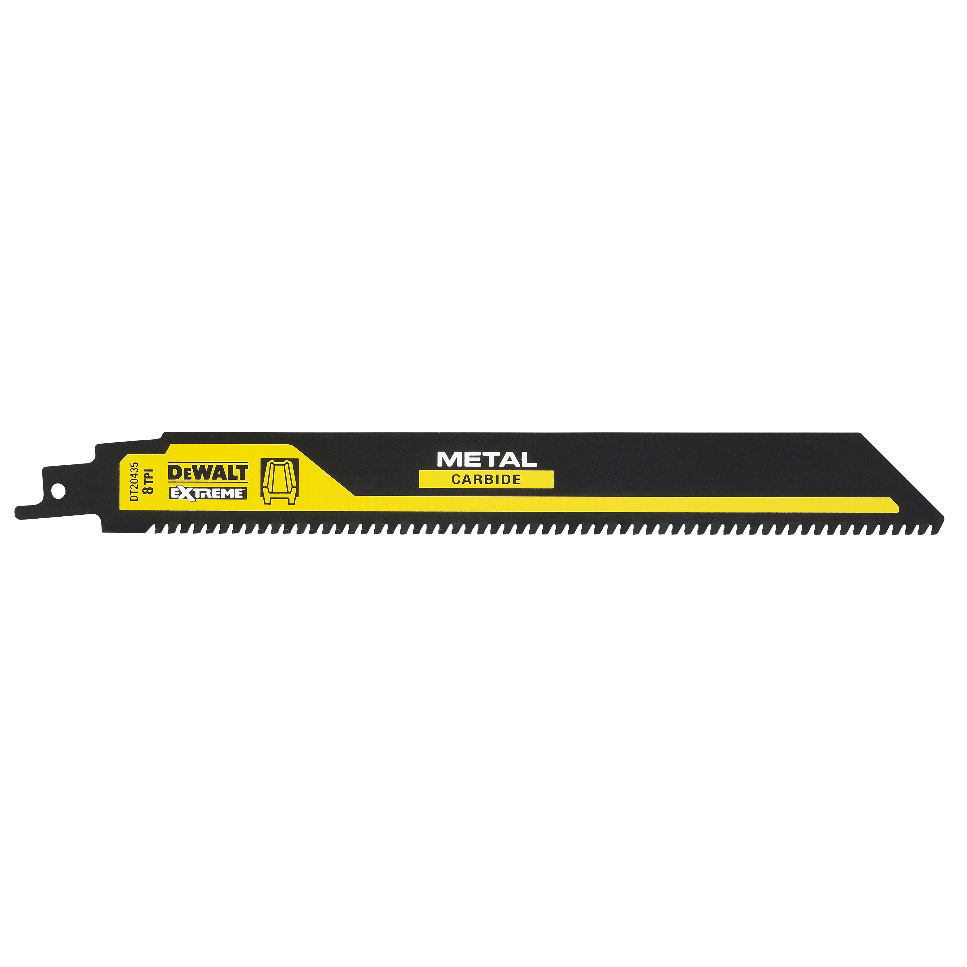 PUUKKOSAHANTERÄ DEWALT 230MM MET KARBIDI 8TPI DT20435