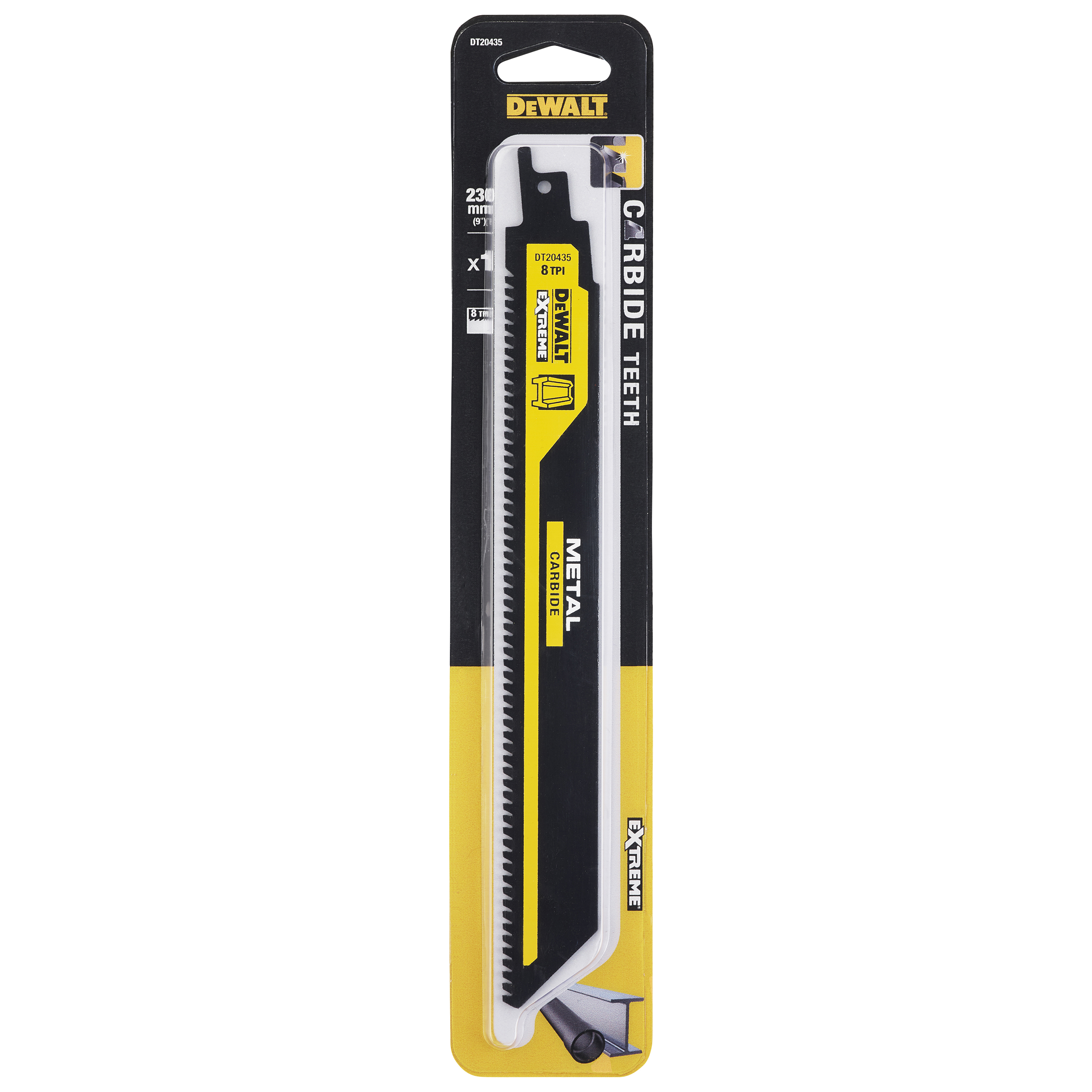 dewalt Tigersågblad dewalt dt20435 230mm carbide 8tpi