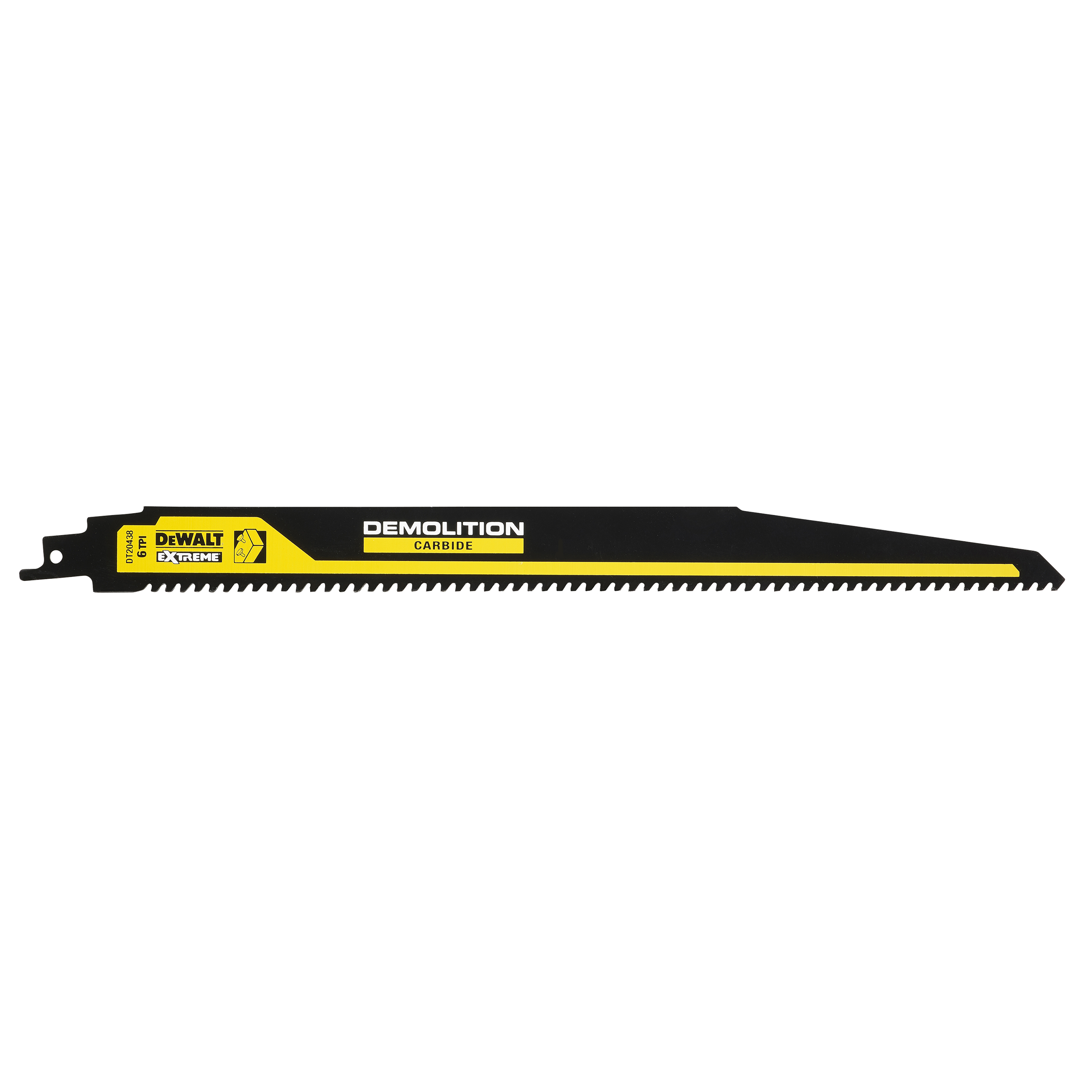PUUKKOSAHANTERÄ DEWALT 305MM KARBIDI 6TPI DT20438