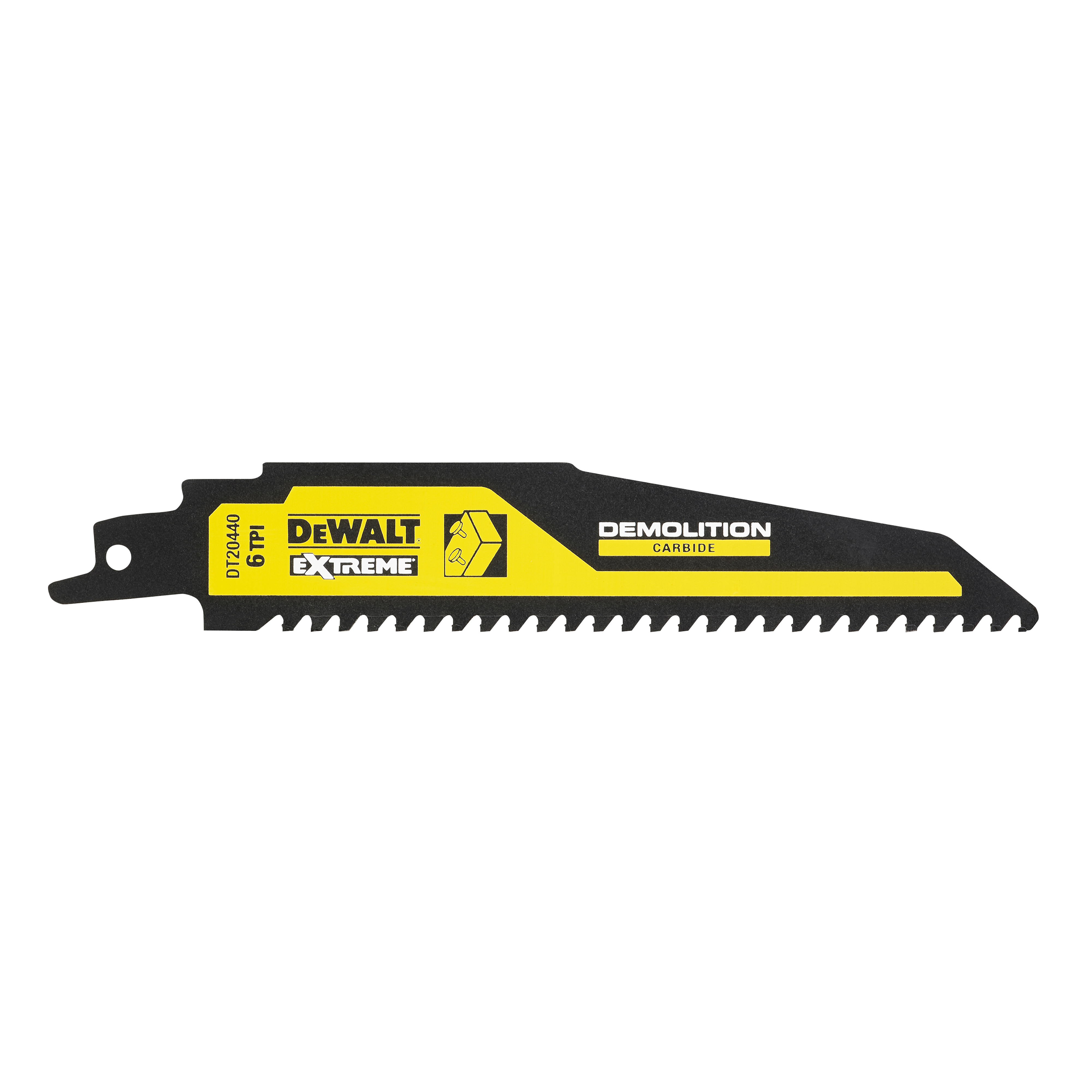 PUUKKOSAHANTERÄ DEWALT 152MM KARBIDI 6TPI DT20440