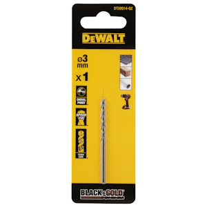 dewalt Borr dewalt black gold dt20514 hss 3mm
