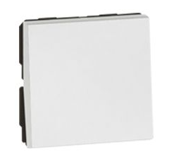 Push button PUSH-B 2M 6A 250V SQ WHITE