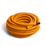 DV KORRUGERT 50MM 50M ORANSJ M/TRÅD