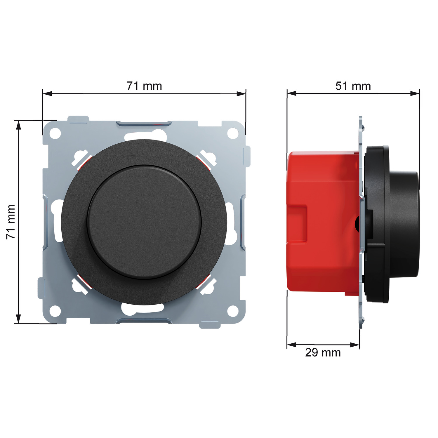 elko Valonsäädin elko one 370w, led 1-200va  ip21 mus