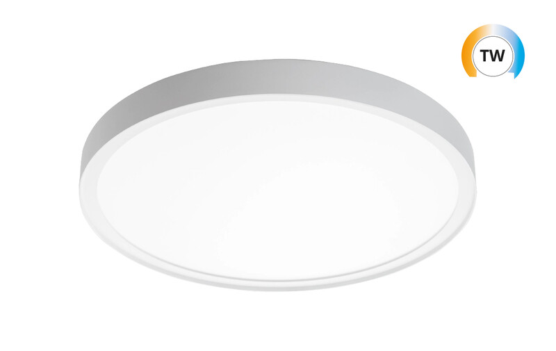 sg armaturen Pinta-/ripustusvalaisin disc 480 tw leddim va 2-4000k