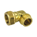 COMPRESSION FITTING 12x1/2 ELBOW MALE