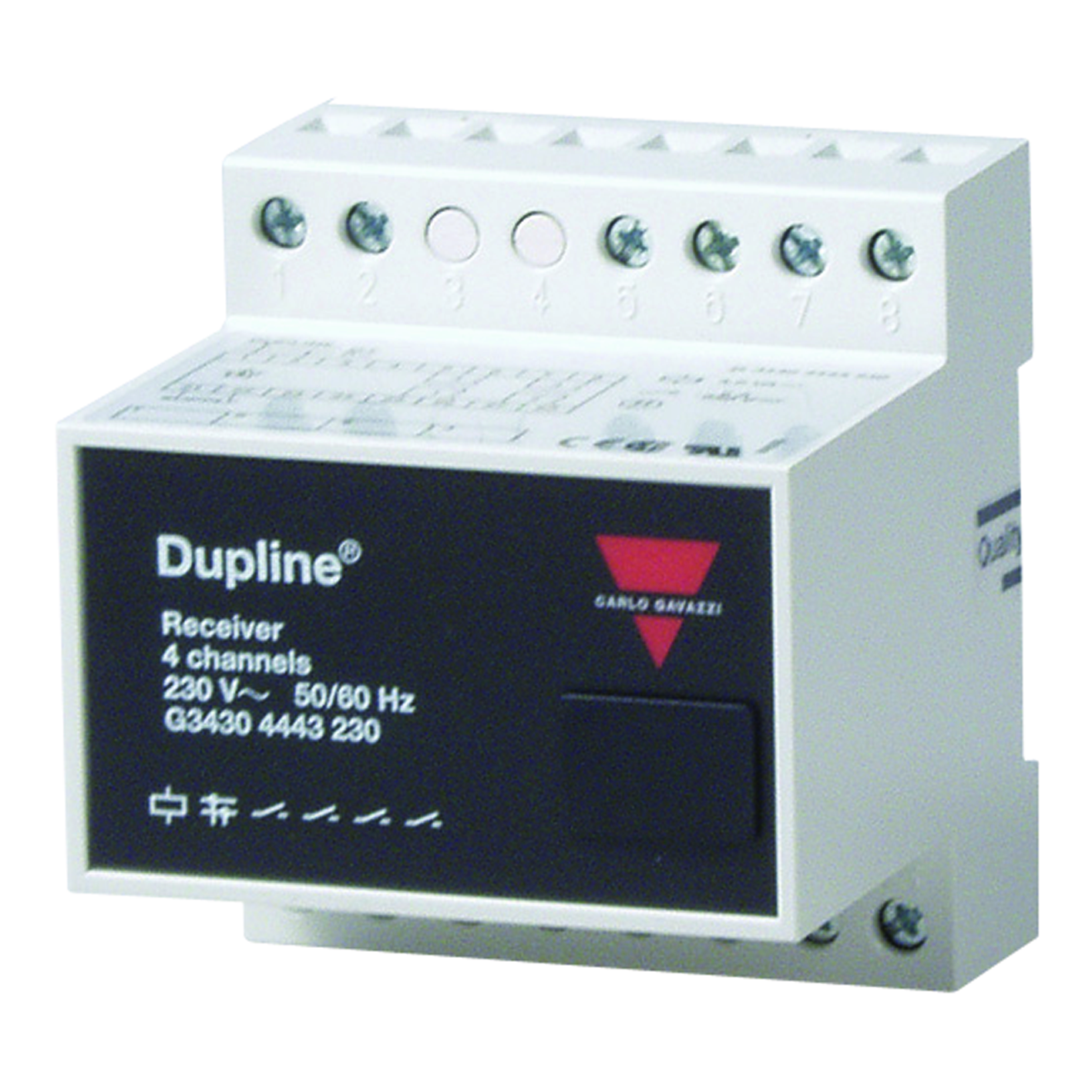 DUP.2-KANALS MOTTAKER 230VAC