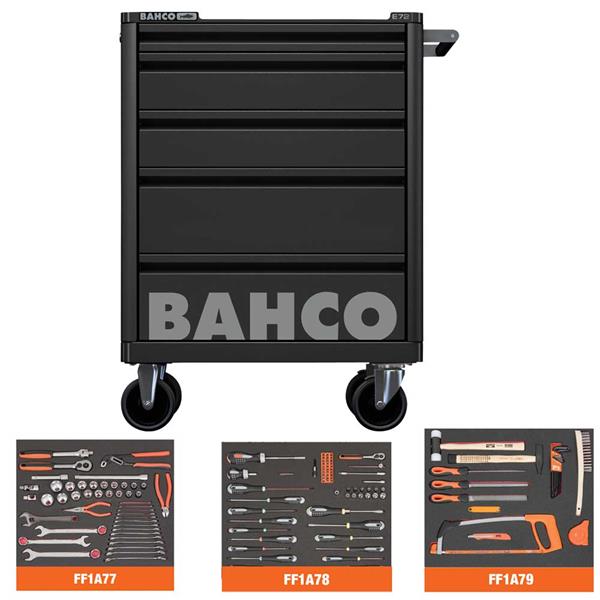 TYÖKALUVAUNU BAHCO 1472K5BKFF2SD 145 OSAA