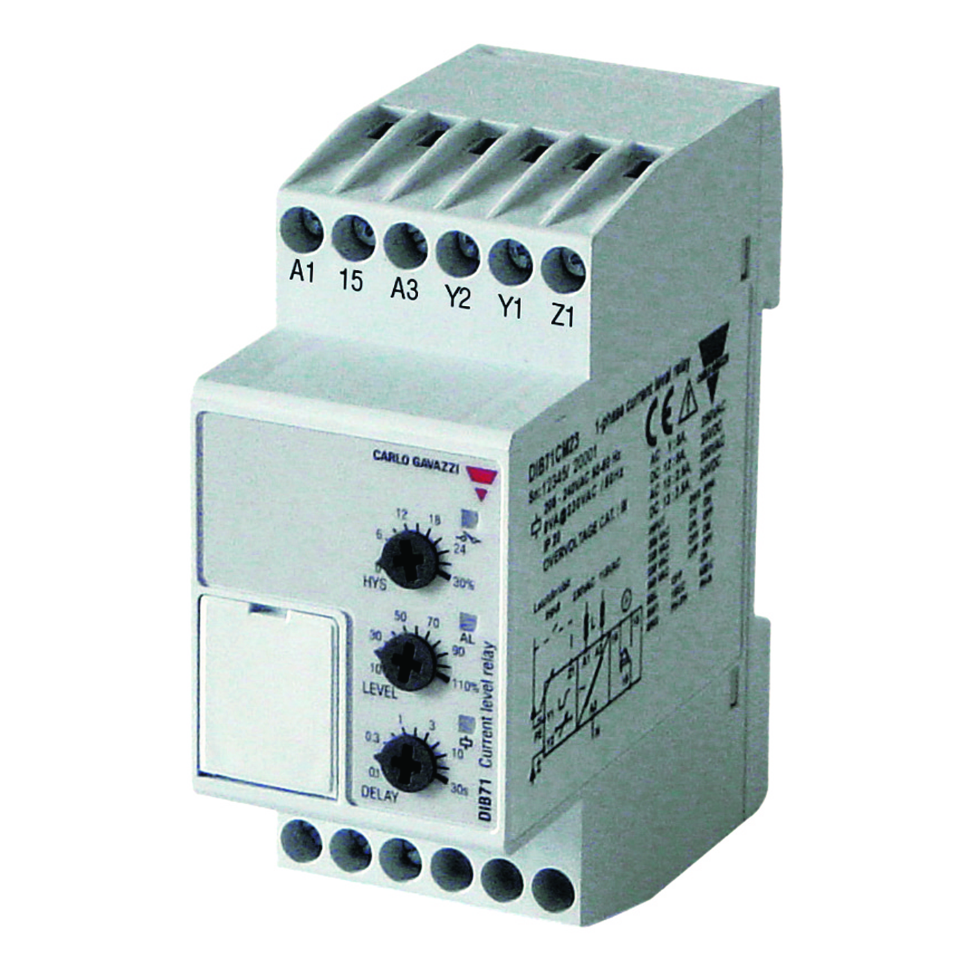 STRÖMRELÄ 1-50MA AC/DC NORM