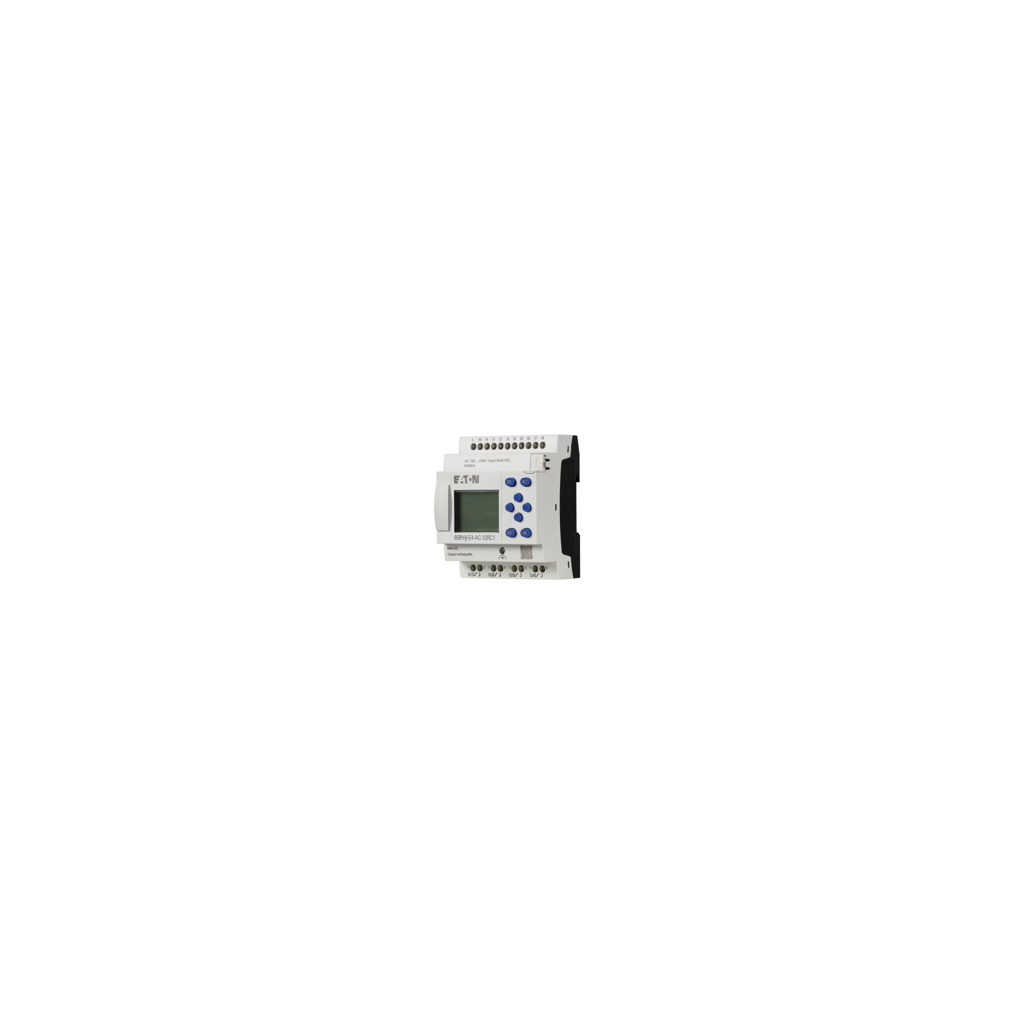 OHJELMOITAVA RELE EASY E4-AC-12RC1