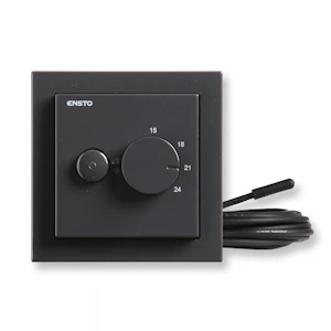 ensto Yhdistelmätermostaatti eco 16a/230v, ip30, antrasiitti