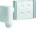 hager Led floodlight with pir ee600 led 60w 220/360° ip55