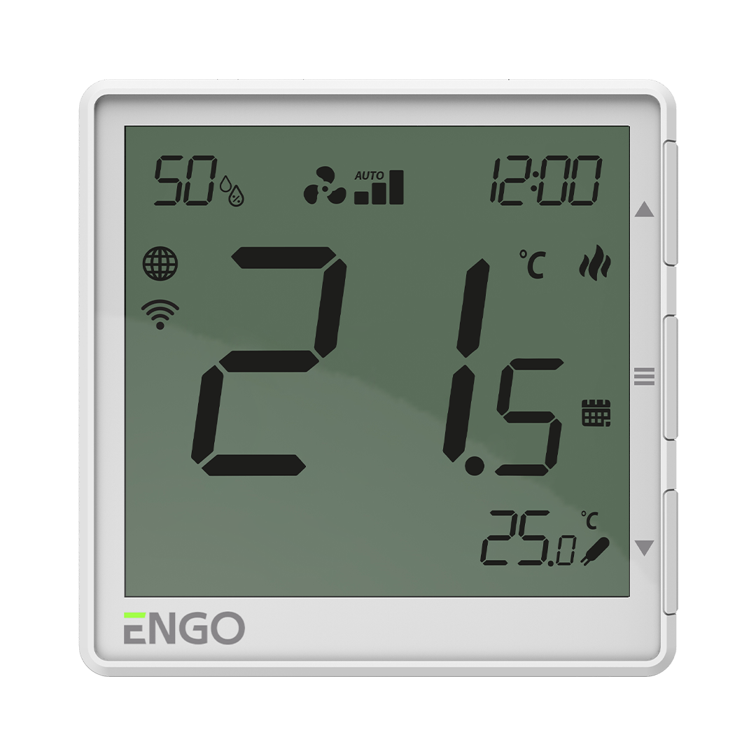 FAN-COILI TERMOSTAAT EFAN-230W WIFI 230V VALGE