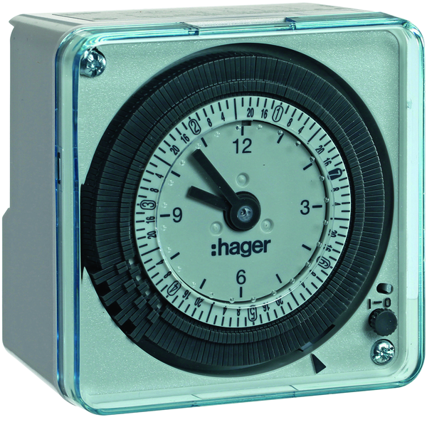 hager Kellokytkin mekaaninen hager eh771 vko 1vk 16a 230v