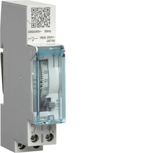 hager Kopplingsur analog ehn011 7d 1s 16a 230v res 1m