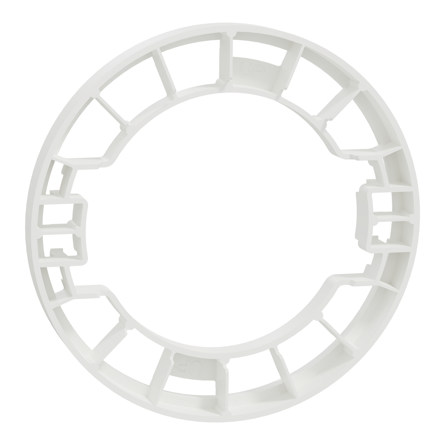 DCL taklampeuttak 10mm renhvit