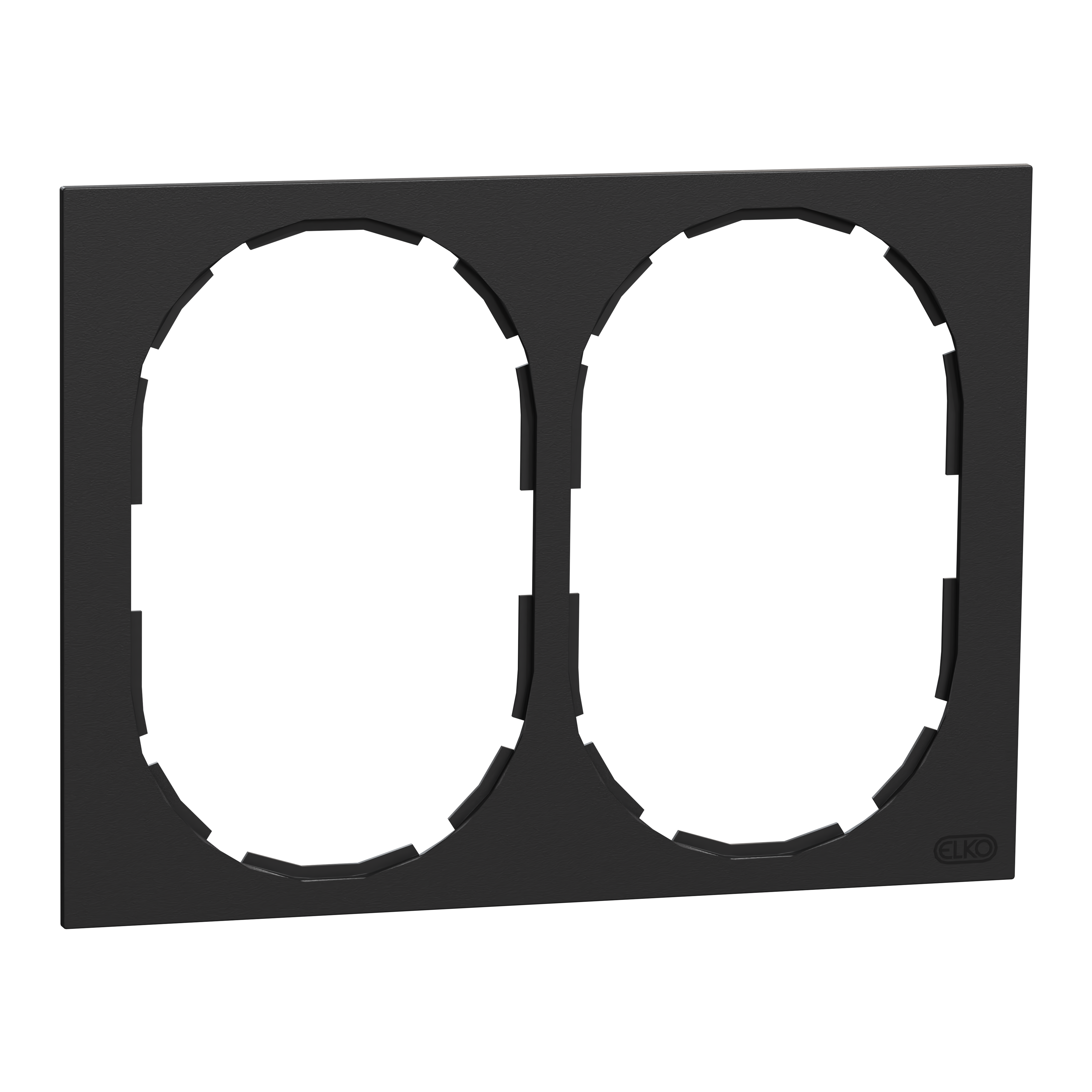 elko Cover plate elko one 2-gang dso frame
