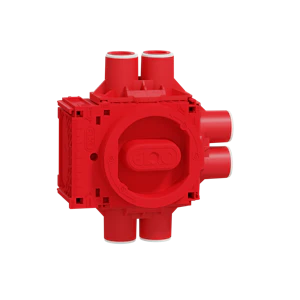 schneider electric Boks lav ring 6-løp