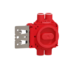 schneider electric Boks lav ring 4-løp stender