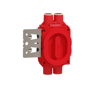 schneider electric Boks 1.5 lav 4-løp stender