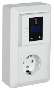 schneider electric Tidsbrytersett 16a 2pol polarhvit