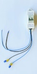 ElQuick sikring IP68 2P/10A/30mA-C