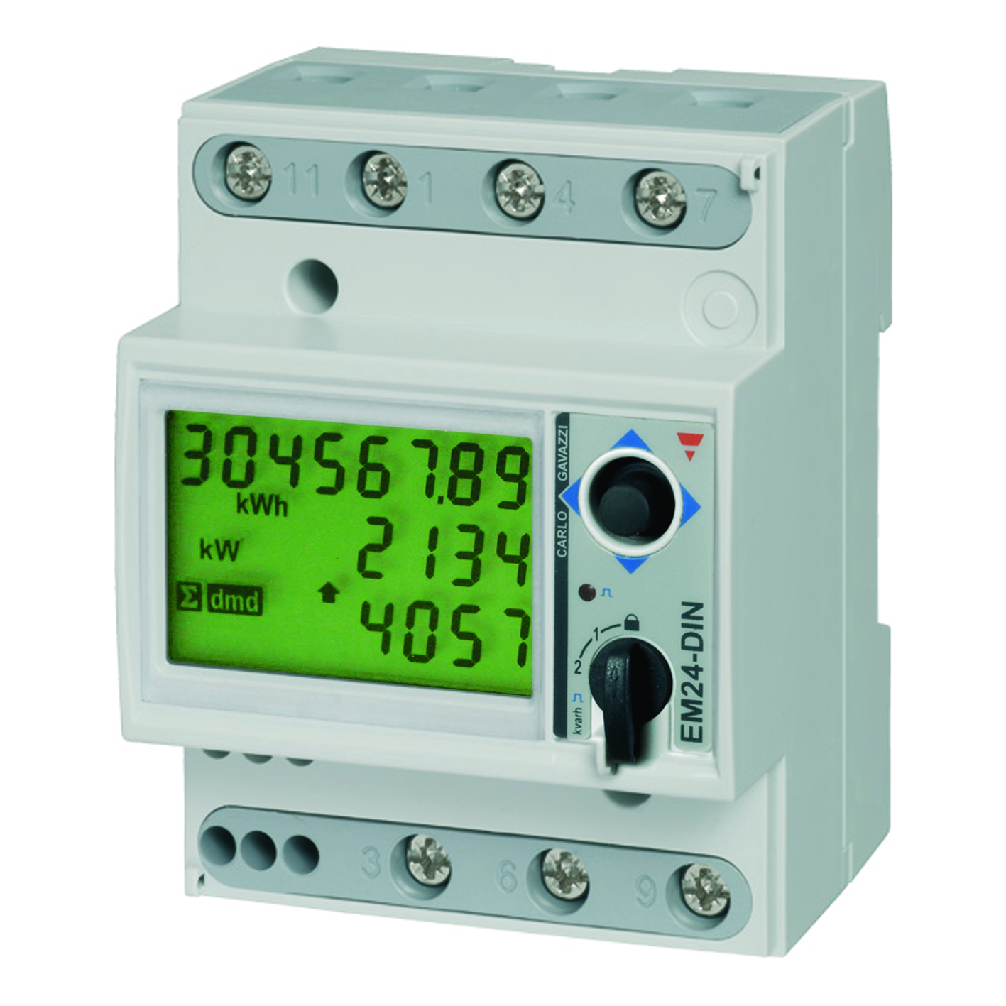 ENERGY METER EM24 3V 5A lk B 4-DIN E1
