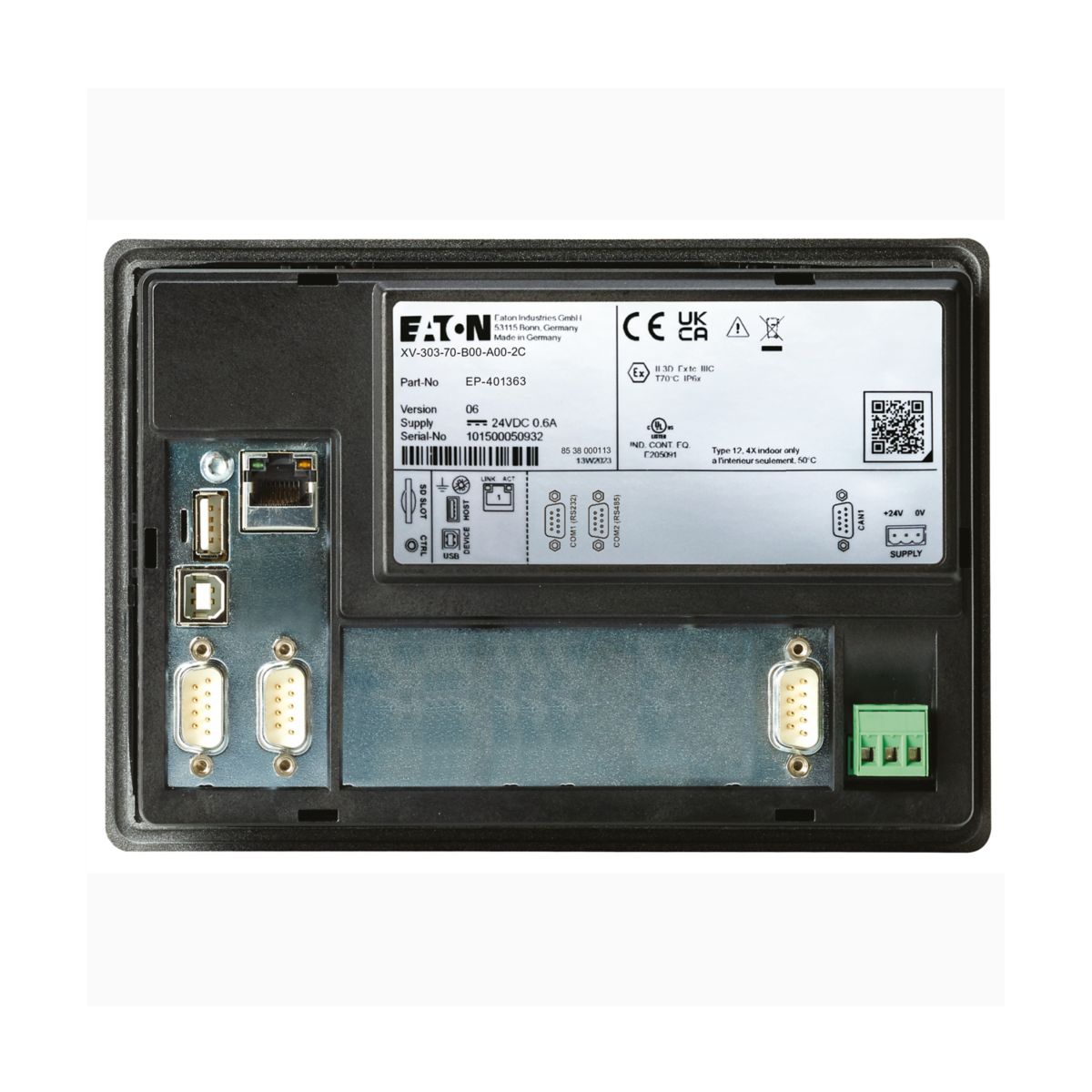 Touchskjerm XV-303 24V  7" XV-303-70-B00-A00-2C