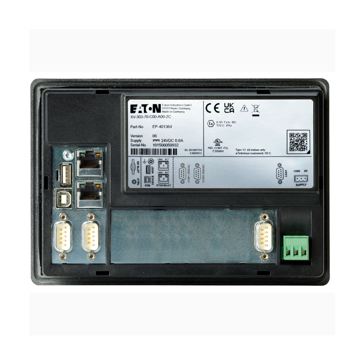 Touchskjerm XV-303 24V  7" XV-303-70-C00-A00-2C