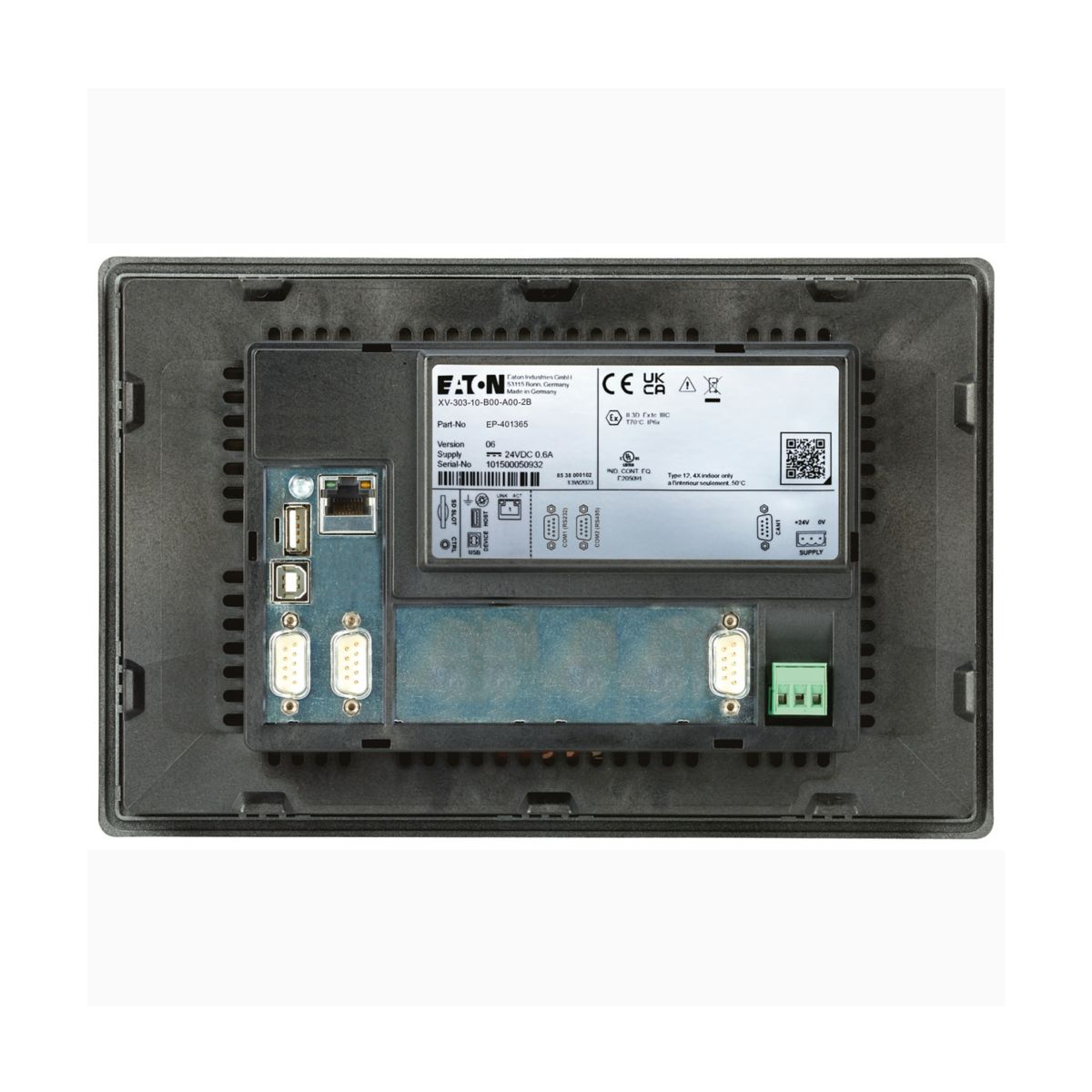 Touchskjerm XV-303 24V  10,1" XV-303-10-B00-A00-2B