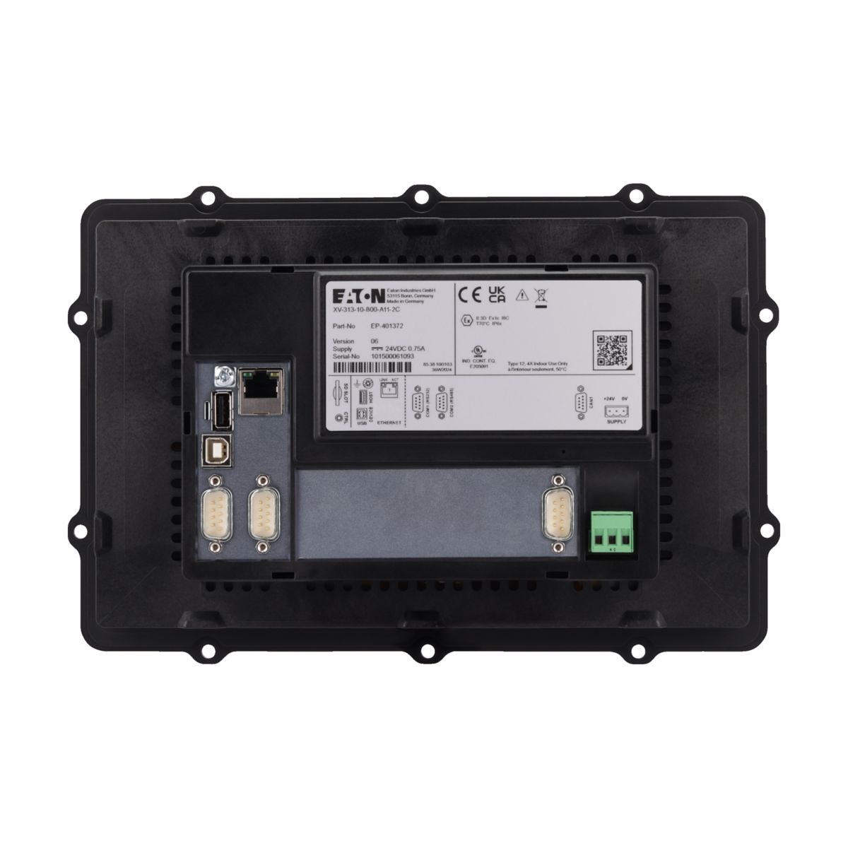 Touchskjerm XV-313 24V  10,1" XV-313-10-B00-A11-2C