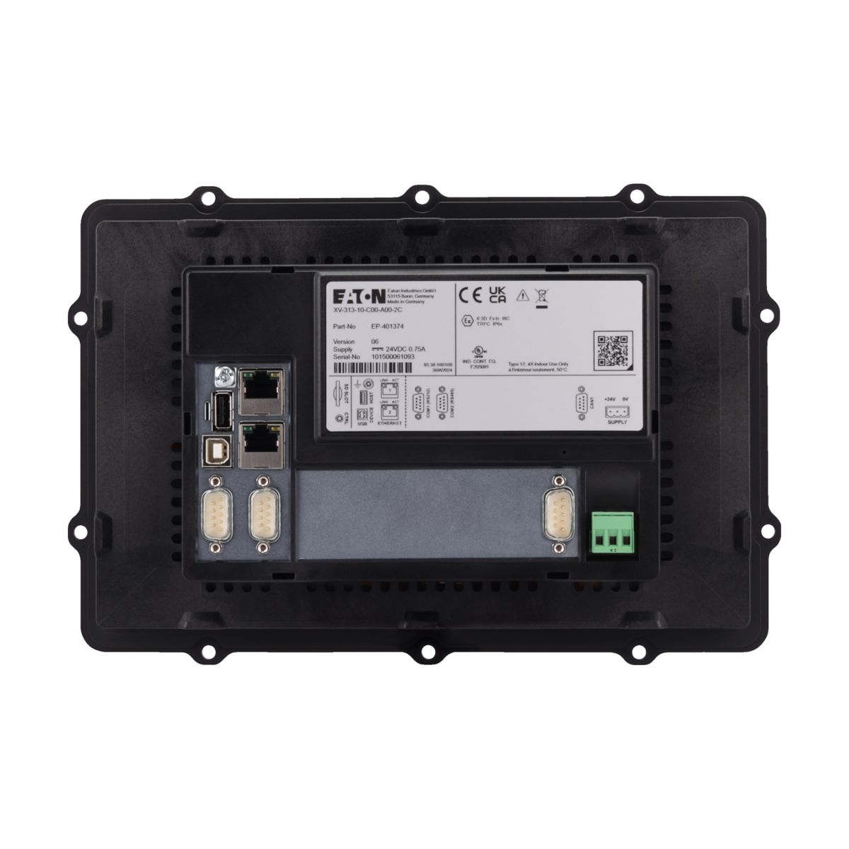 Touchskjerm XV-313 24V  10,1" XV-313-10-C00-A00-2C